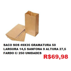 SACO SOS KNT 49X35 SACO SOS KNT 49X35